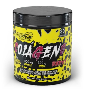 Bote de Colágeno sabor Berry, 300 g