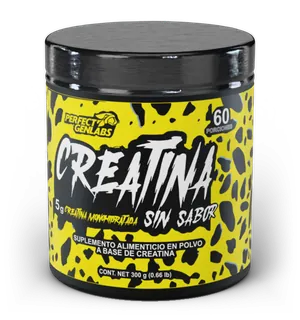Bote de Creatina sin sabor, 300 g